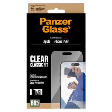 PanzerGlass Classic Fit Screen Protector for iPhone Air